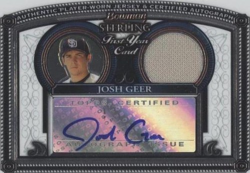 2005 Bowman Sterling - Josh Geer #BS-JG