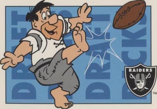 1993 CARDZ Team NFL The Flintstones Fred Flintstone #26 for sale