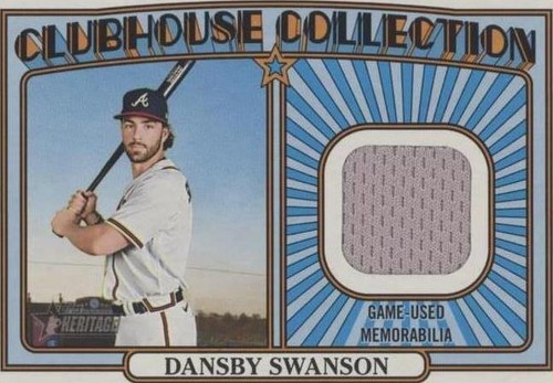 2021 Topps Heritage - Dansby Swanson #CCR-DS