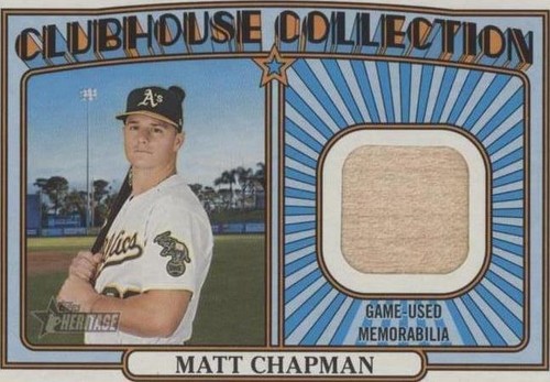 2021 Topps Heritage - Matt Chapman #CCR-MC