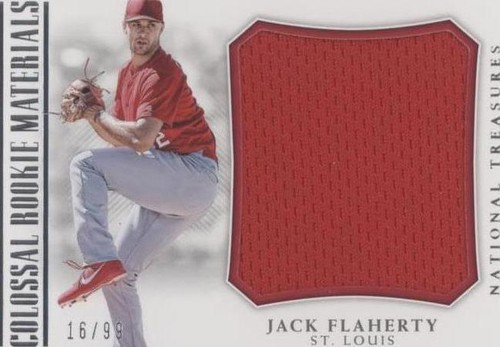 2018 Panini National Treasures - Jack Flaherty #CRM-JF