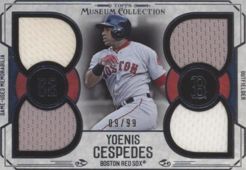 2015 Topps Museum Collection - Yoenis Cespedes #PPQR-YC