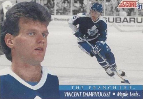 1991-92 Score Canadian - Vincent Damphousse #368