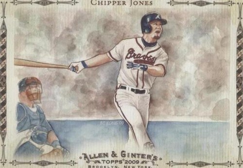 2009 Topps Allen & Ginter's - Chipper Jones #AGHS17