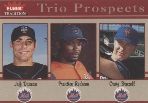 2004 Fleer Tradition - Craig Brazell Jeff Duncan Prentice Redman #489