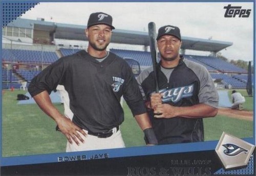 2009 Topps - Alex Rios Vernon Wells #361