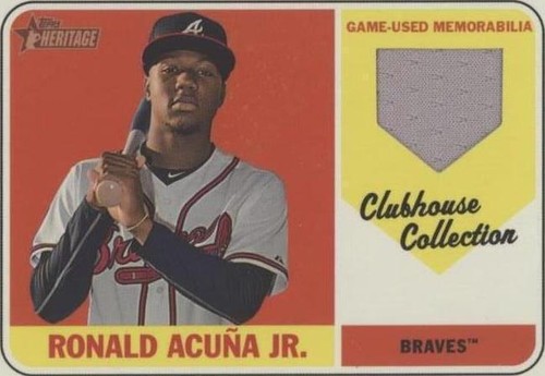 2018 Topps Heritage High Number - Ronald Acuña Jr. #CCR-RA