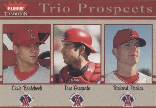 2004 Fleer Tradition - Chris Bootcheck Rich Fischer Tom Gregorio #471