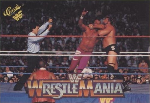 1990 Classic WWF The History of Wrestlemania - Jake "The Snake" Roberts Ted DiBiase #114