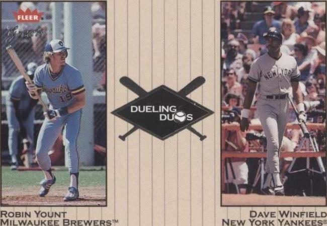2002 Fleer Greats - Dave Winfield Robin Yount #24 DD