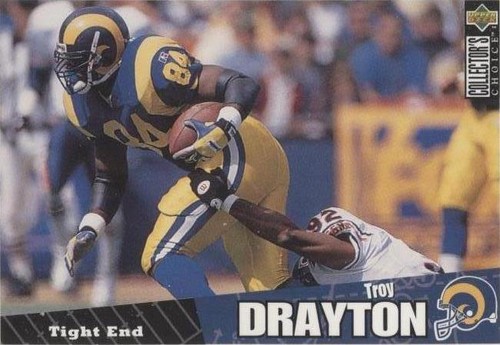 1996 Upper Deck Collector's Choice Troy Drayton #312