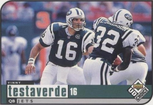 1998 Upper Deck UD Choice Vinny Testaverde #386