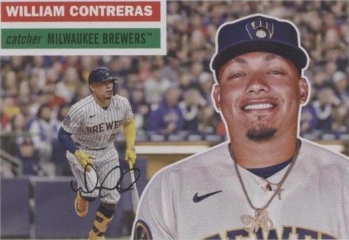 William Contreras, Milwaukee Brewers, 2024 Topps Archives