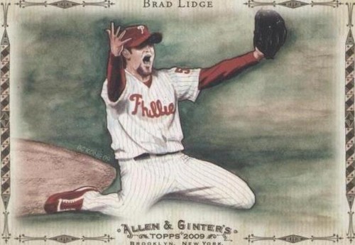 2009 Topps Allen & Ginter's - Brad Lidge #AGHS23