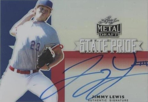 2019 Leaf Metal Draft - Jimmy Lewis #SP-JL1