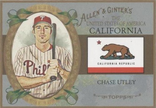 2008 Topps Allen & Ginter's - Chase Utley #US5