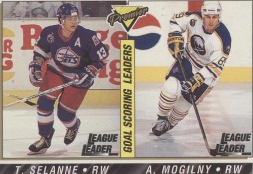 1993-94 Topps Premier - Alexander Mogilny Teemu Selanne #148