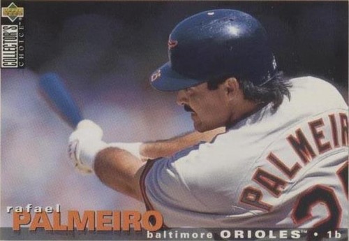 1995 Upper Deck Collector's Choice - Rafael Palmeiro #330