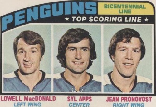 1976-77 O-Pee-Chee - Jean Pronovost Lowell MacDonald Syl Apps #218