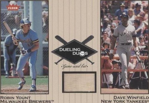 2002 Fleer Greats - Dave Winfield Robin Yount #DD-DW2