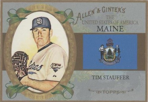 2008 Topps Allen & Ginter's - Tim Stauffer #US19