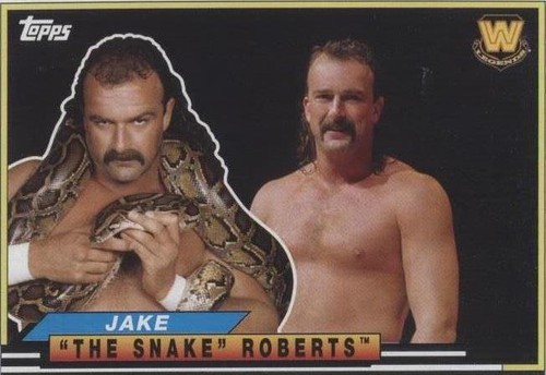 2018 Topps Heritage WWE - Jake "The Snake" Roberts #BL-23