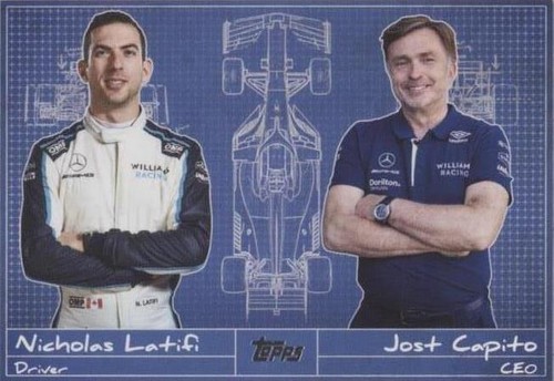 2021 Topps Formula 1 - Jost Capito Nicholas Latifi #D-17