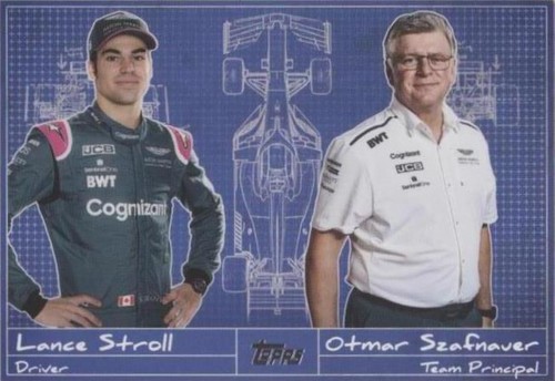 2021 Topps Formula 1 - Lance Stroll Otmar Szafnauer #D-18