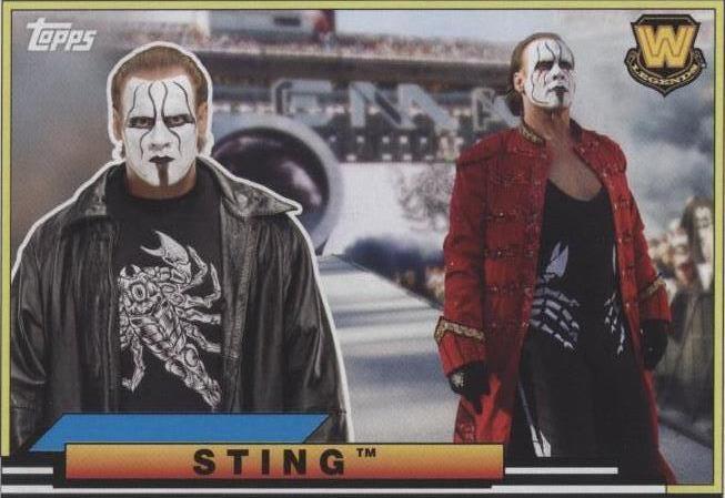 2018 Topps Heritage WWE - Sting #BL-47