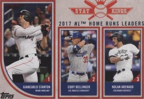 2018 Topps Big League - Cody Bellinger Giancarlo Stanton Nolan Arenado #301