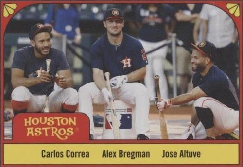2018 Topps Throwback Thursday #TBT - Alex Bregman Carlos Correa Jose Altuve #146