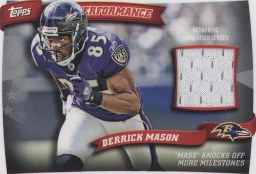 2010 Topps Derrick Mason #PPR-DMA