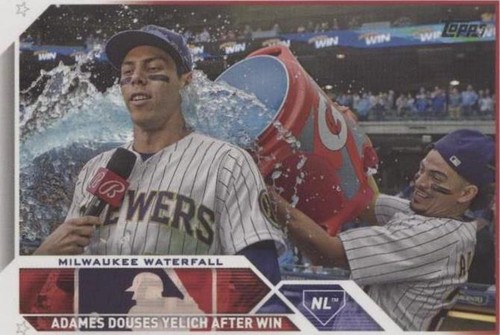 2023 Topps Update Series - Christian Yelich Willy Adames #US328