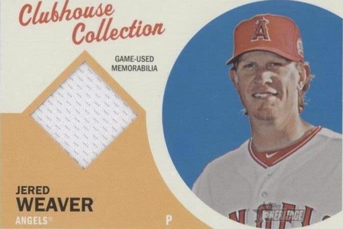 2012 Topps Heritage - Jered Weaver #CCR-JW