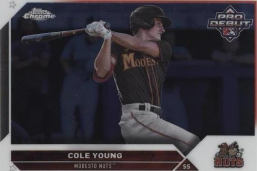 2023 Topps Pro Debut - Cole Young #PDC-33