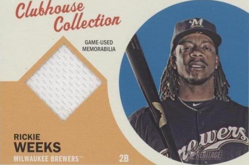 2012 Topps Heritage - Rickie Weeks #CCR-RW