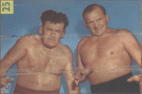 1955-56 Parkhurst Wrestling Wrestling Trading Cards
