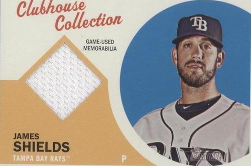 2012 Topps Heritage - James Shields #CCR-JS