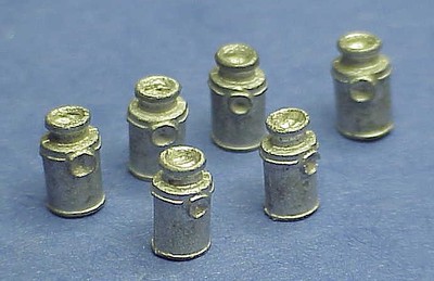 HO/HOn3 MILK CANS WISEMAN MODEL SERVICES DETAIL PARTS CASTINGS #HO111