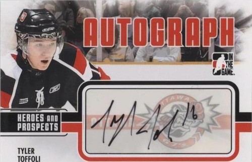 2009-10 In the Game Heroes and Prospects - Tyler Toffoli #A-TT