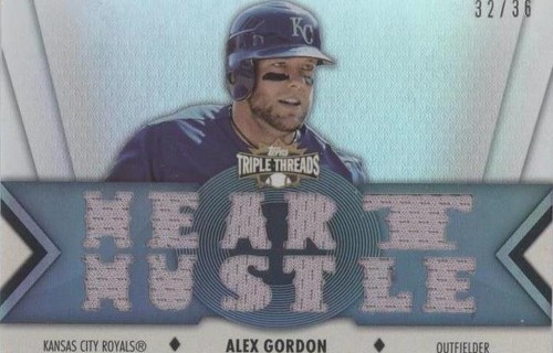 2012 Topps Triple Threads - Alex Gordon #TTR-92