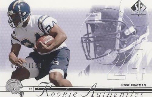 2002 SP Authentic Jesse Chatman #171