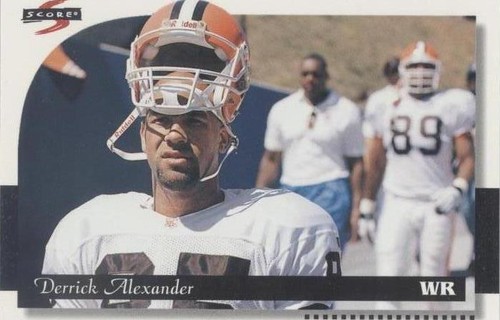 1996 Score Derrick Alexander #113