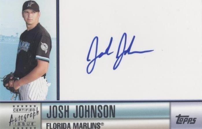 2006 Topps - Josh Johnson #TA-JJ