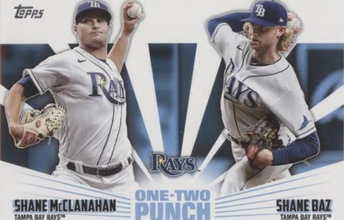 2023 Topps Series 1 - Shane Baz Shane McClanahan #12P-7