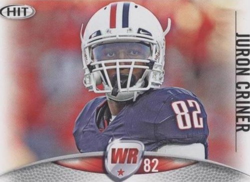 2012 SAGE Hit Juron Criner #82