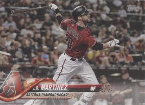 2018 Topps Mini - J.D. Martinez #257