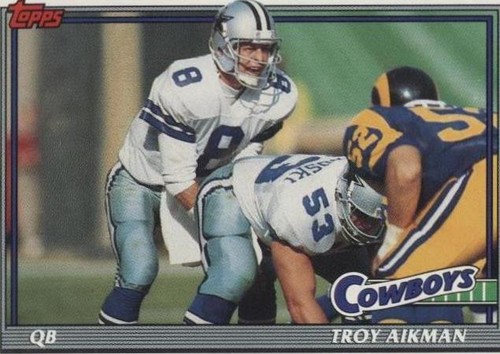 NFL Troy Aikman サインカード Troy Aikman 1989 Score RC Cowboys BGS 9.5 Gem 10 Auto