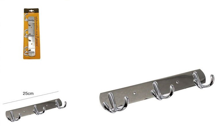 Appendino Appendi Porta Asciugamani 3 Ganci Doppio Bagno Coniglio dfh