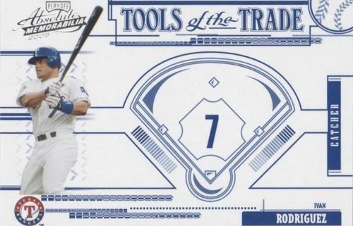 2005 Playoff Absolute Memorabilia - Ivan Rodriguez #TT-92